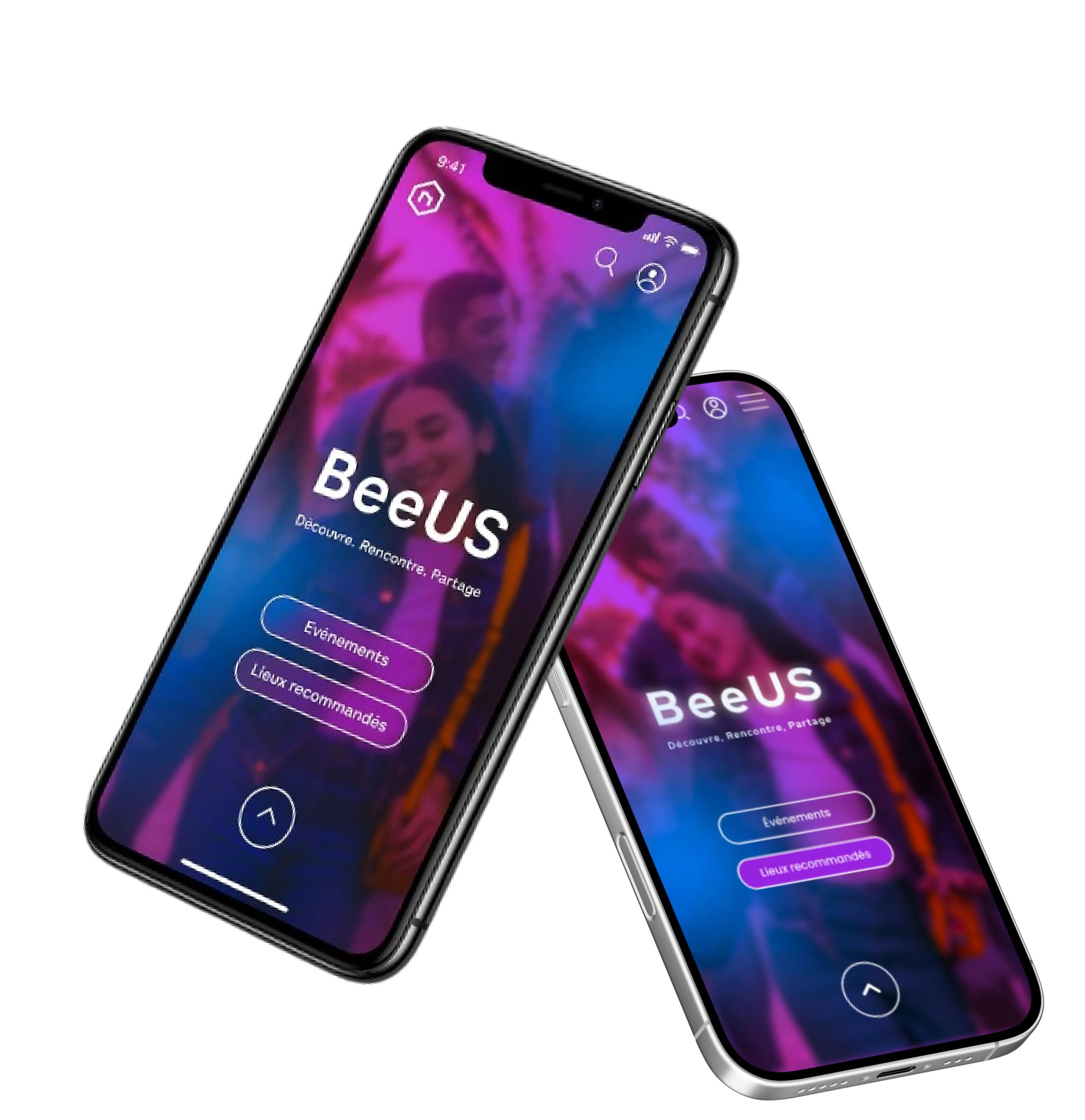 Interface mobile BeeUs